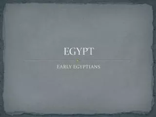 EGYPT