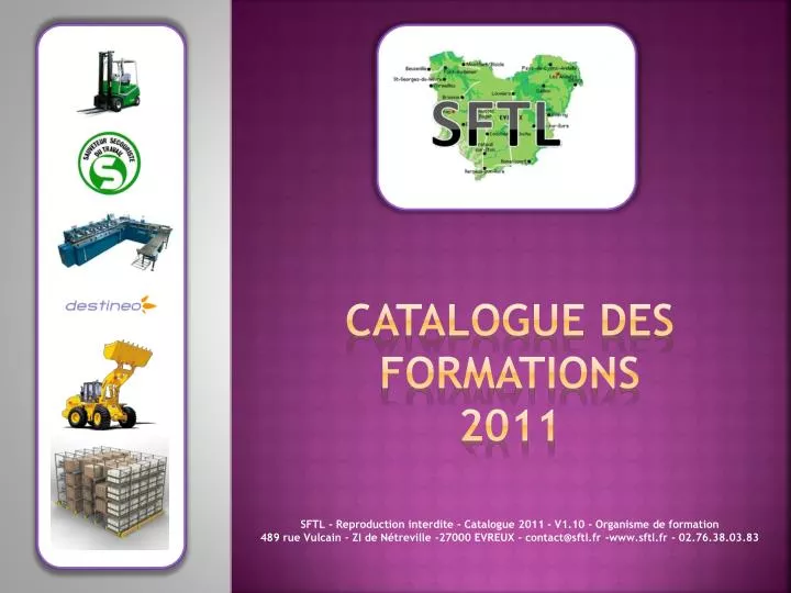 catalogue des formations 2011