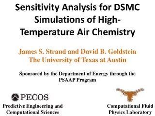 Sensitivity Analysis for DSMC Simulations of High-Temperature Air Chemistry