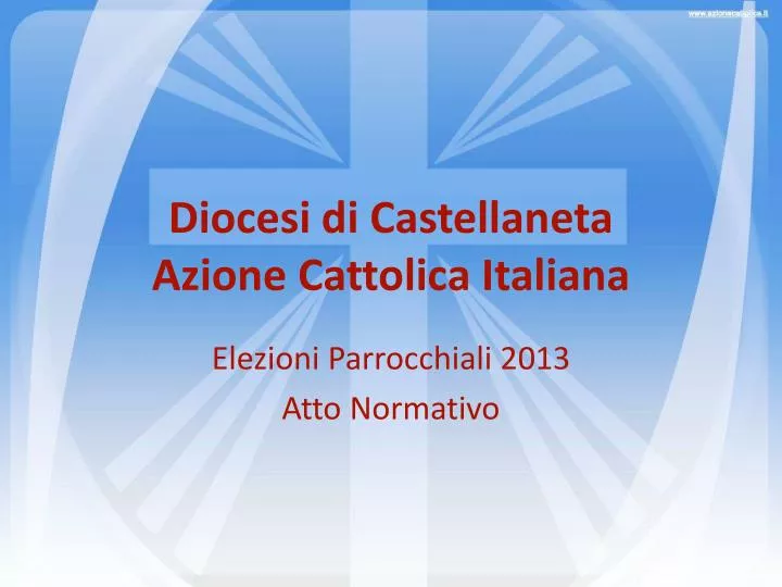 diocesi di castellaneta azione cattolica italiana