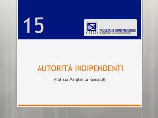 autorit indipendenti