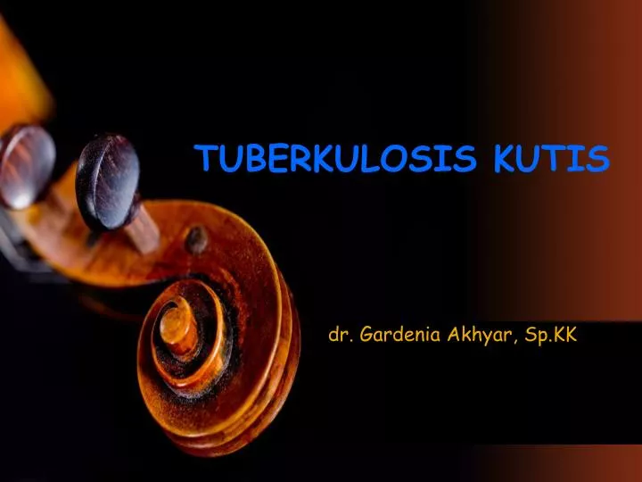 tuberkulosis kutis