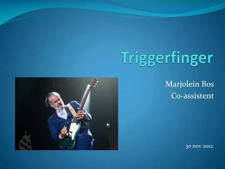 triggerfinger