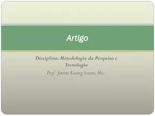 artigo