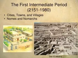 The First Intermediate Period ( 2151-1980 )