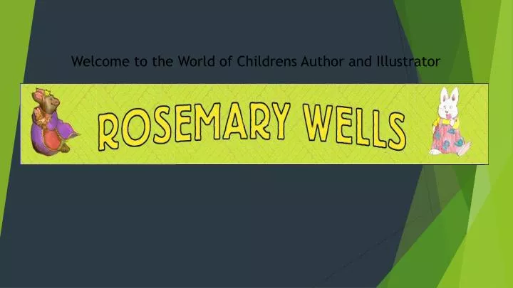 welcome to the world of childrens author and illustrator