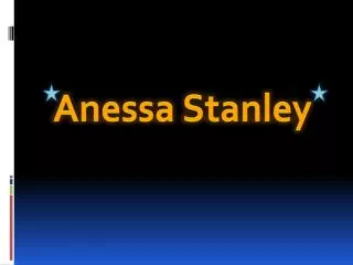 Anessa Stanley