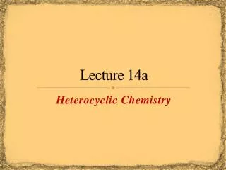 Lecture 14a