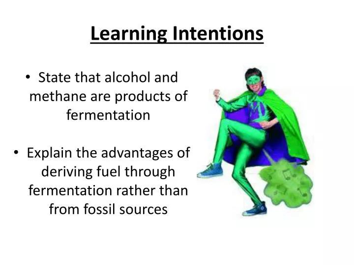 learning intentions
