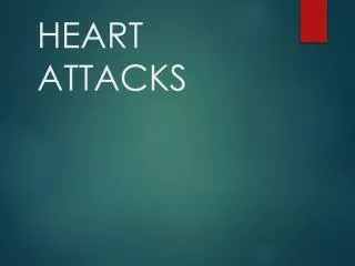 HEART ATTACKS