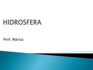 hidrosfera