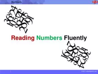 Reading Numbers Fluently