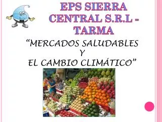 eps sierra central s r l tarma