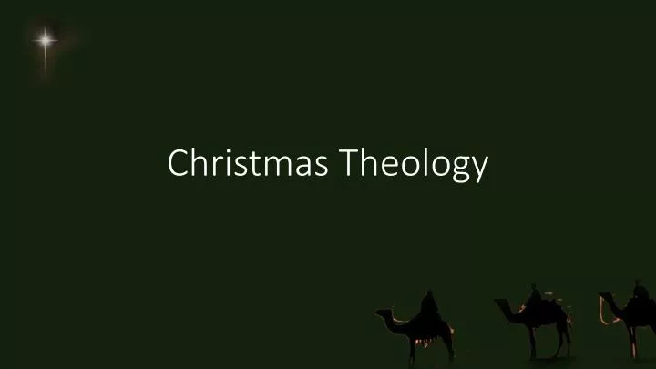 christmas theology
