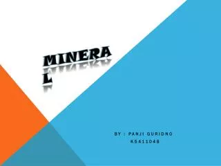 mineral