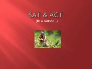 SAT &amp; ACT