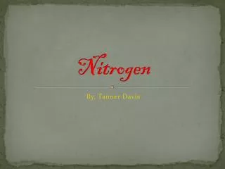 Nitrogen