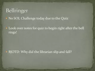 bellringer