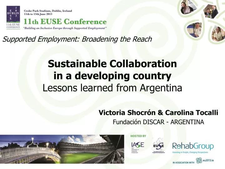 sustainable collaboration in a developing country lessons learned from argentina
