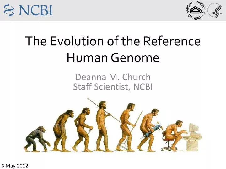 the evolution of the reference human genome