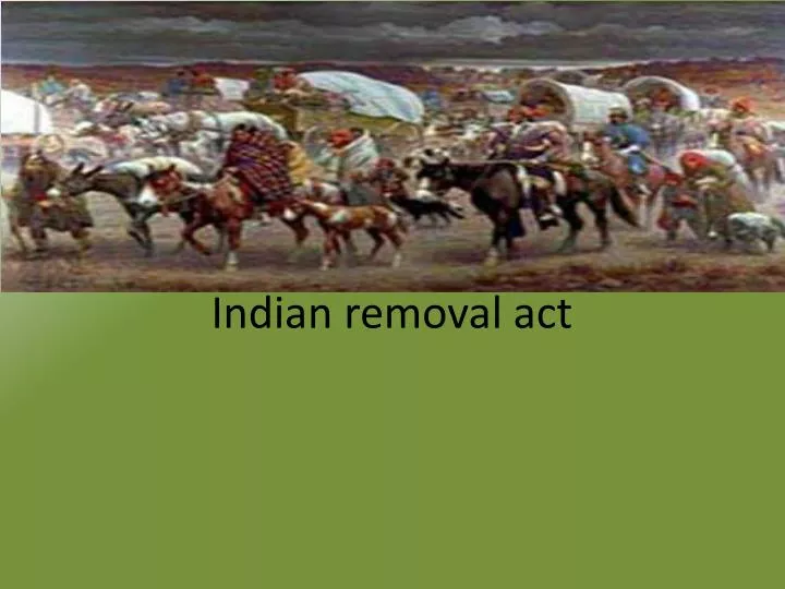 indian removal act