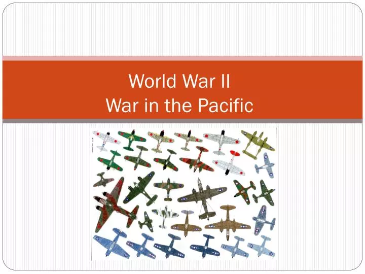 world war ii war in the pacific