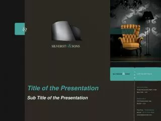 title of the presentation