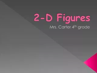 2-D Figures