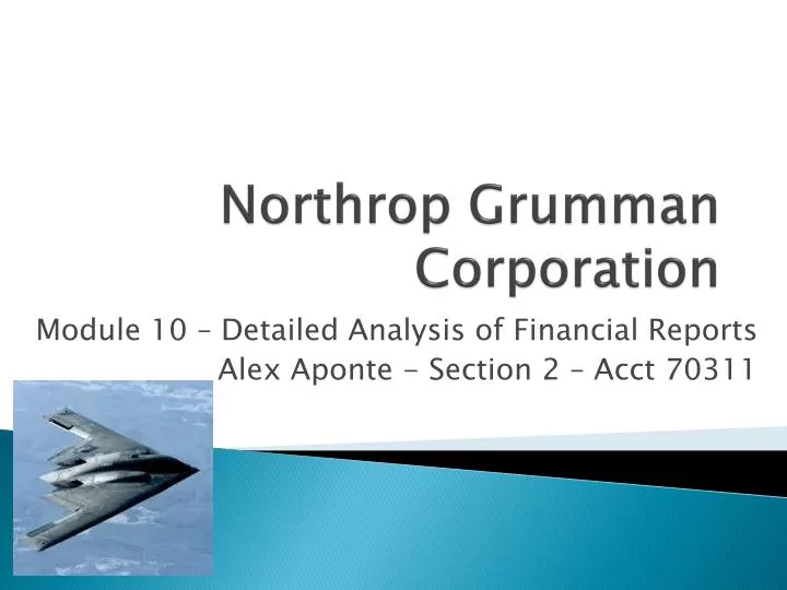 northrop grumman corporation