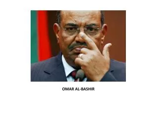 OMAR AL-BASHIR