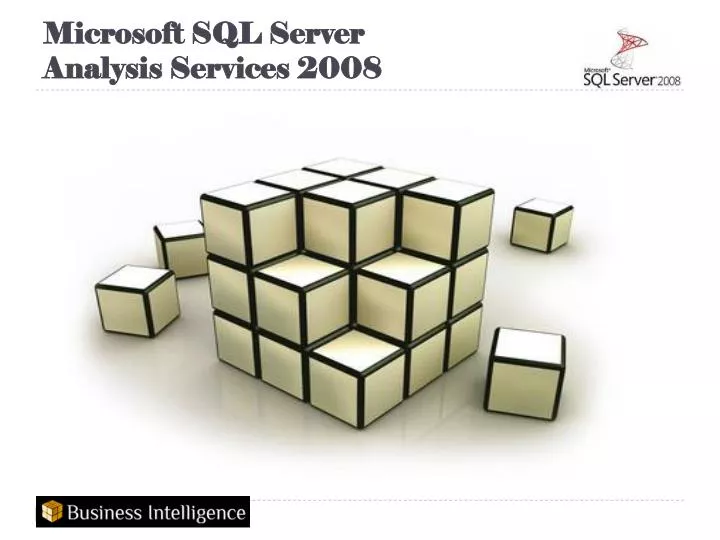 microsoft sql server analysis services 2008