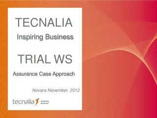 Assurance Case Approach