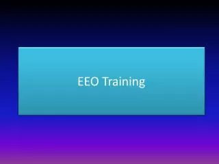 EEO Training