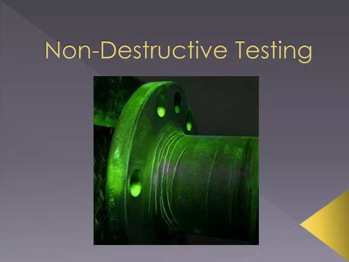 non destructive testing