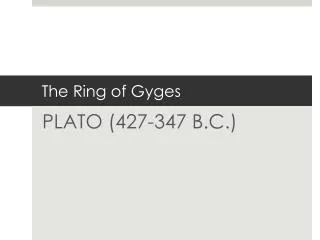 The Ring of Gyges