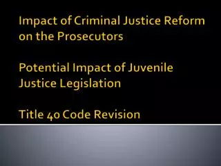 House Bill 1176 Special Council on Criminal Justice Reform for Georgians