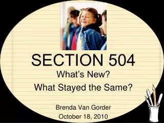 SECTION 504