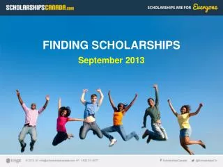 FINDING SCHOLARSHIPS