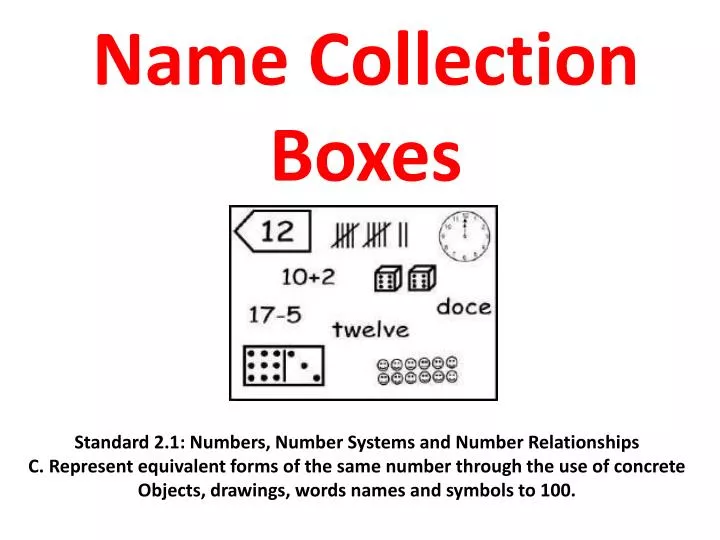 name collection boxes