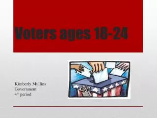 Voters ages 18-24