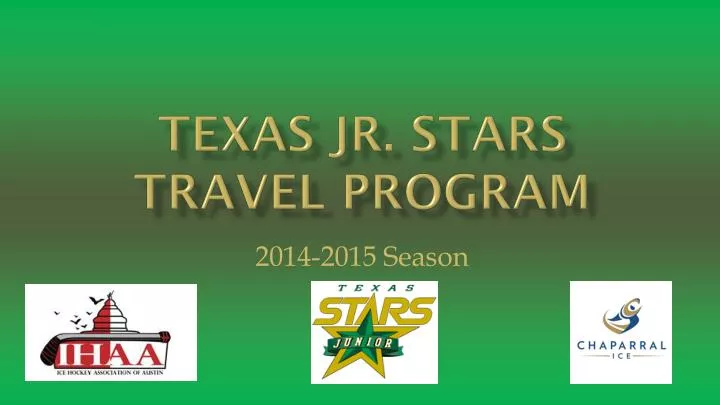 texas jr stars travel program