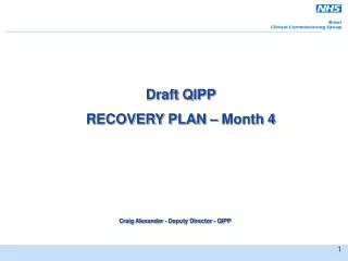 Draft QIPP