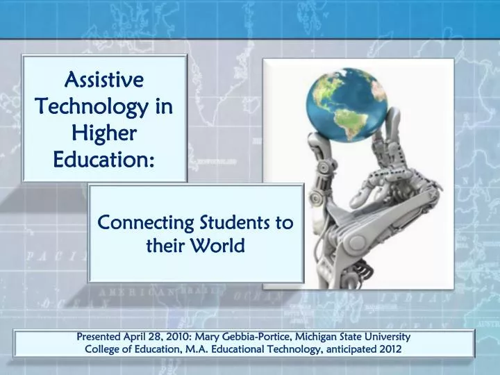 assistive technology in higher education
