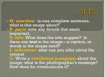 OPTIC - slide 1