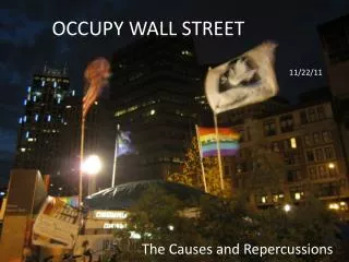 OCCUPY WALL STREET