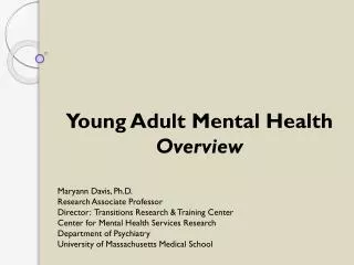 Young Adult Mental Health Overview