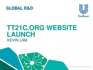 Tt21c.org website launch