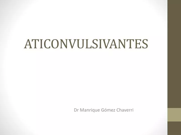 aticonvulsivantes