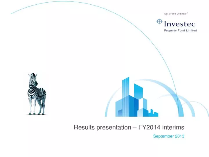 results presentation fy2014 interims