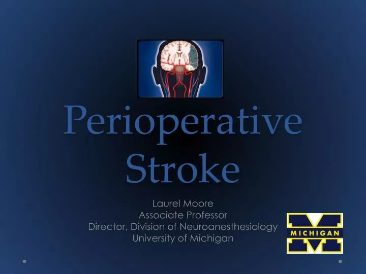 perioperative stroke